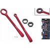 ACCEL SADA LYŽÍC NA PNEUMATIKY (23+24 CM) ALU7075 KOVANÉ