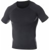 Brubeck Active Wool Mens T-Shirt SS11710 Graphite - pánské triko kr.rukáv L