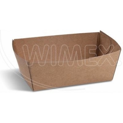Wimex Papierová miska (FSC Mix) nepremastiteľná kraft 100 x 60 x 40 mm 250ml