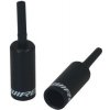 Koncovka bowdenu Jagwire lined 4mm alloy čierna 50ks
