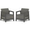 Keter SCANDI LINEA DUO SADA – mountain grey/grafit