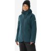 WEDZE Dámska lyžiarska/snowboardová bunda FR 500 tmavozelená XS