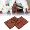Forma na čokoládu - chalúpka 40109974