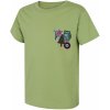 Husky Tee Patch K light green