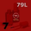 OPEL - 79L - CARNELIAN RED metal. barva retušovací tužka