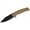 Vega CIVIVI C23027-3 Tranquil vreckový nôž 9,4 cm, čierna, hnedá Tan, G10