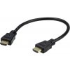 ATEN HDMI prepojovací kábel Zástrčka HDMI-A, Zástrčka HDMI-A 0.30 m čierna 2L-7DA3H štandardné HDMI HDMI kábel; 2L-7DA3H