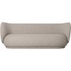 Ferm Living Pohovka Rico Bouclé, 3-miestna – piesková