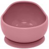 Petite&Mars Miska silikónová s prísavkou TAKE&MATCH Dusty Rose 6m + 350 ml