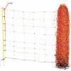 KERBL 27903 sieť pre elektrický ohradník pre ovce, 108 cm x 50 m / 2 hroty, oranžová