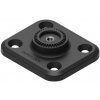 QUAD LOCK základňa FLAT RECTANGLE 360 4 Hole black