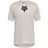 Cyklistický dres Fox Racing Ranger Ss Jersey Fox Head Vintage White L