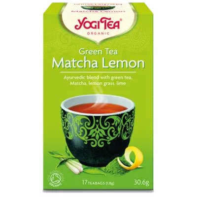 Zerex Yogi Tea Ajurvédsky čaj s Matcha zelený čaj 17 x 1,8 g