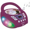 Lexibook Prenosný Bluetooth CD prehrávač Disney Frozen so svetelnými efektmi