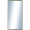 DANTIK - Zrkadlo v rámu, rozmer s rámom 60x120 cm z lišty Y-ka žltá linka (3127)