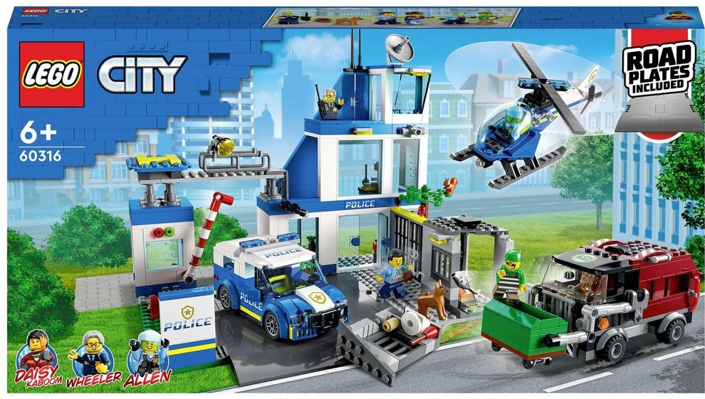 LEGO® City 60316 Policajná stanica od 43,92 € - Heureka.sk