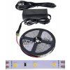 LedStar sada 10m Biely LED pásik 12V SMD2835 60LED/m 6W/m 230V adaptér do zásuvky IP20, konektory, 10M6A/6K Zvoľte farbu svetla: 3000K