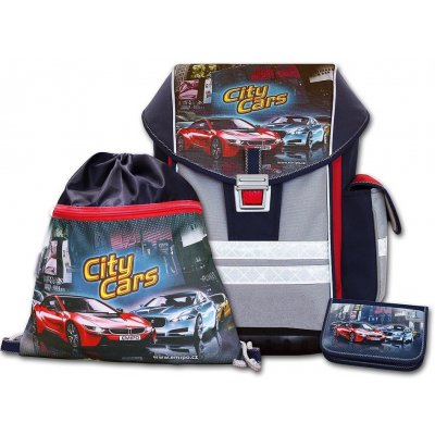 EMIPO ERGO aktovkový ONE City Cars 3-dielny