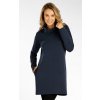 Litex Dámske šaty s dlhým rukávom 7F080 tmavo modrá M