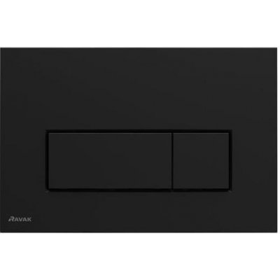 Ravak Uni Slim - Ovládacie tlačidlo splachovania, matná čierna X01744