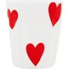 Eulenschnitt Porcelánový hrnček Hearts 290 ml – red
