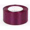 Stuha saténová - 32,9m(36 yardov) x 5 cm : fialová/slivka