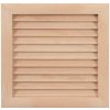 Haco Drevená vetracia mriežka 150x150