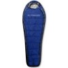 Trimm HIGHLANDER mid.blue/sea blue výška osoby do 185 cm - pravý zip; Modrá spacák