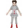 Guirca Detský dievčenský kostým - Killer Clown Veľkosť - deti: M: 115-123 cm