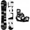 Raven Supreme black/green snowboard + Gravity Indy black/white viazanie - 151 cm + M (EU 38-41)