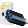 Adaptér USB-C do USB-A Baseus Ingenuity, OTG (niebieski) 031666