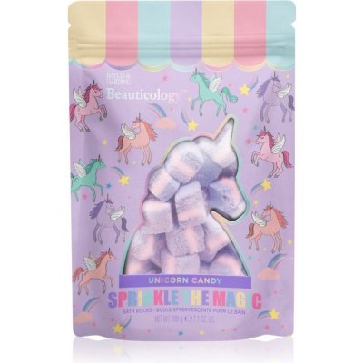 Baylis & Harding Beauticology Unicorn šumivá kocka do kúpeľa Vône Unicorn Candy 200 g