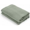 NUUROO Bao Mušelínové plienky Solid 2 ks Warm Green