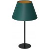 Luminex Stolná lampa ARDEN 1xE27/60W/230V pr. 30 cm zelená/zlatá LU3560 + záruka 3 roky zadarmo + záruka 3 roky zadarmo