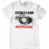 System of a Down Mezmerize Clock White L Tričko