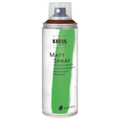 Kreul Matt Spray 200 ml Maroon Brown