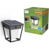 Philips 8720169362086 LED solárne vonkajšie nástenné svietidlo Nissa | 1,8W integrovaný LED zdroj | 25lm | 3000K