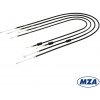 Sada bowdenů (4ks) pro BVF (MZA) - Simson S51, S53, S70, S83 Elektronik