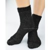 NOVITI Zimné ponožky N SB079 W01 W01 čierna