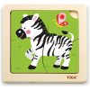 Puzzle na podložke Viga 51317 zebra