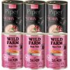 Piper cat s lososom 3 x 400 g a Wild Farm Pate Salmon 3 x 400 g
