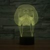 Beling 3D lampa, Mrož, 7 farebná S393