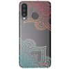 Picasee silikónový prehľadný obal pre Huawei P30 Lite - Kvetinový vzor