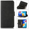 Peňaženkové kožené puzdro Cow Texture na Motorola Moto G13 / G23 / G53 5G - Ćierna