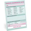 Knock Knock Passive Aggressive Nifty Note (Pastel Version) (Knock Knock)(Diár)