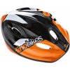 Dino Bikes Dětská cyklistická helma CASCORP, černo-oranžová