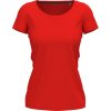 Stedman Tričko Crew Neck T Claire, krátký rukáv, dámské COT05970005500-scarlet red XS Červená scarlet