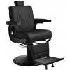 Gabbiano Barber kreslo Levi bez prešívania chrbta Farba: Čierna