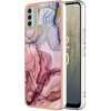 PROTEMIO 58830 IMD MARBLE Ochranný kryt Nokia C31 ROSE RED