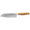 Santoku nôž 16 cm olivový Eikaso Solingen 6401631-110